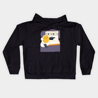 Asleep next to you What The Egg Kids Hoodie